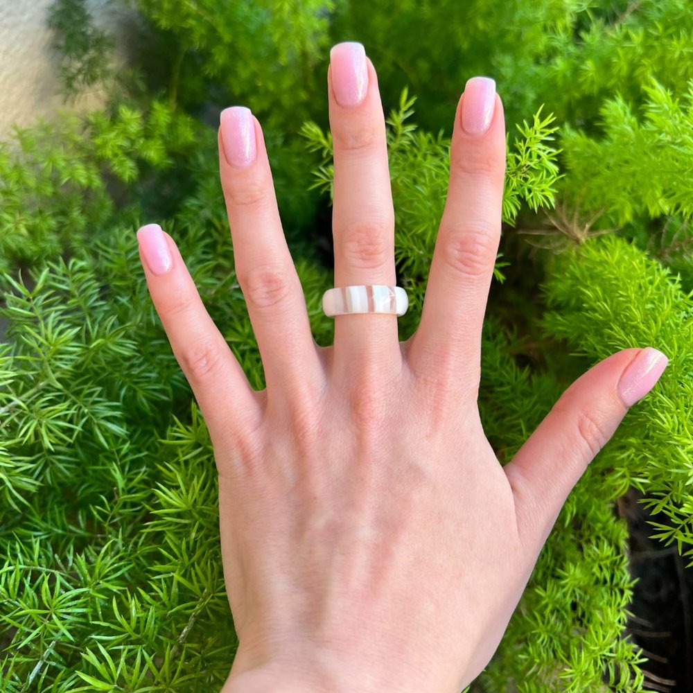 Korean style Acrylic ring